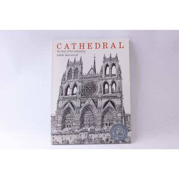 Cathedral, The Story of Its Construction, David Macaulay, 1973, Sandpiper - Picture 1 of 4